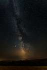 The Milky Way dominates the stary summer sky over Custer State Park in South Dakota. Art Print